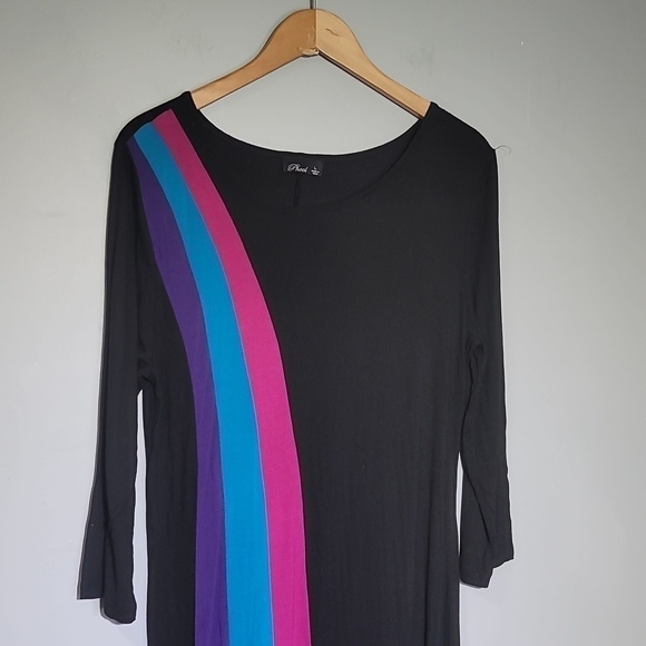 Dresses & Skirts - Vintage 90s Multicolor Block Color Maxi Dress